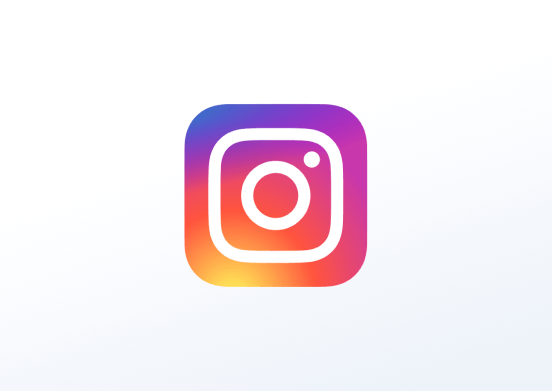 Instagram logo.